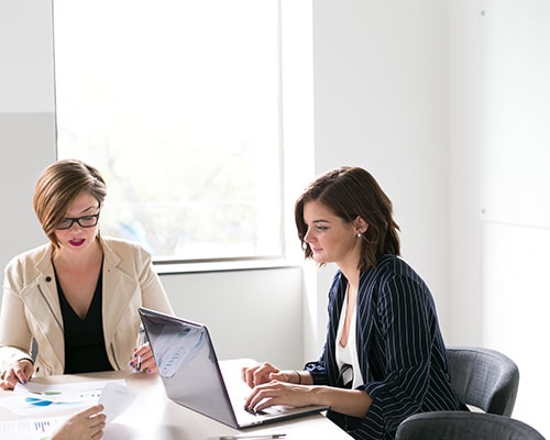 Women in business meeting