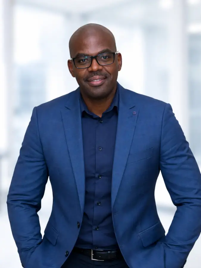 Hanley Nyathi LABUSA SA co-founder professional leadership portrait.