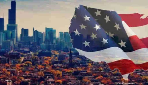 TIPS logo over city skyline representing LABUSA awarded web management TIPS contract